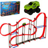 Anti-Gravity Car Track Set - Magnetic Car - 123 cm Track Length - 120 Pieces