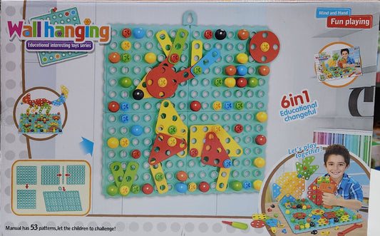 Creative Mosaic Playset - 262 Pieces - 53 Patterns