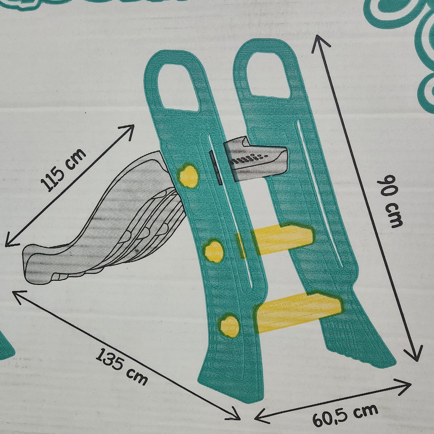 Junior Slide - Indoor/Outdoor - 135x90x60cm