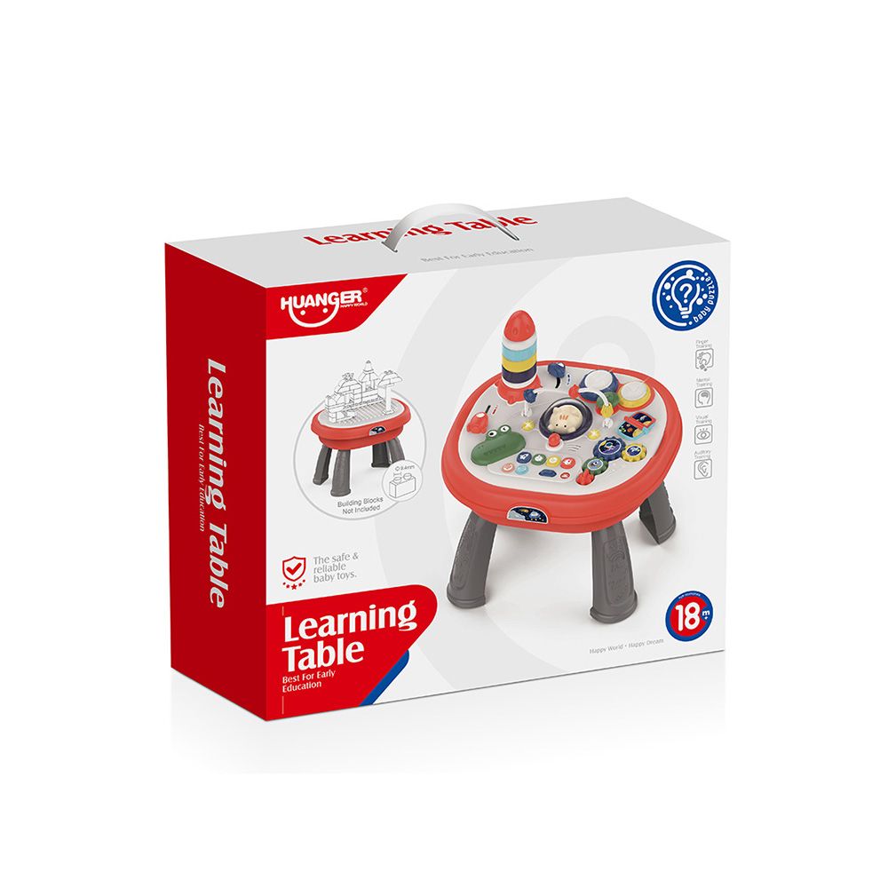 Learning Table - Multi-Activity - Sound and Light - 35x31x41cm