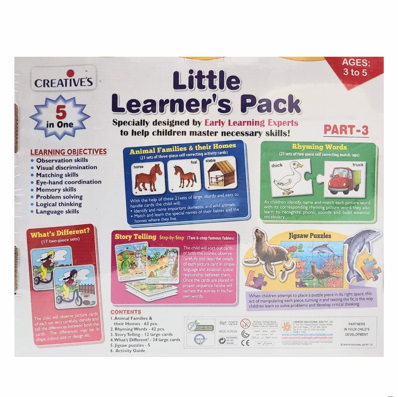 Little Learner's Pack - Part 3 - 5 in 1