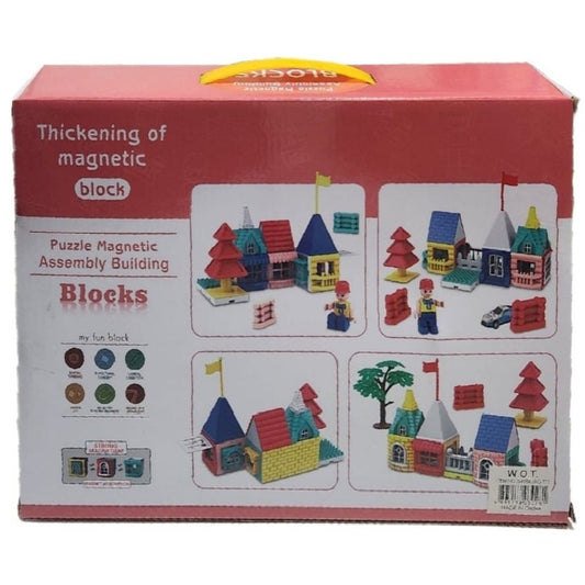 Magnetic Building Blocks - 62 Pieces