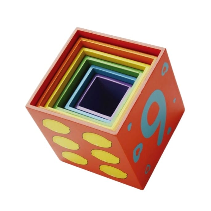 Nesting & Stacking Blocks - Wooden - 11x11x48cm