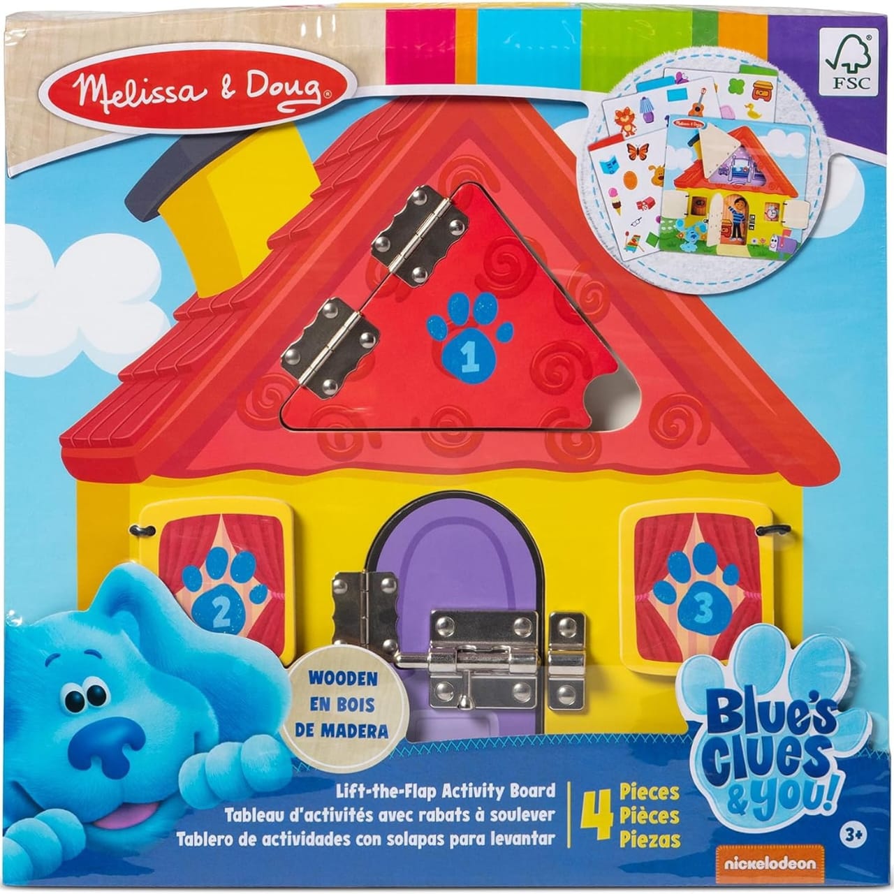 Lift-the-Flap Activity Board