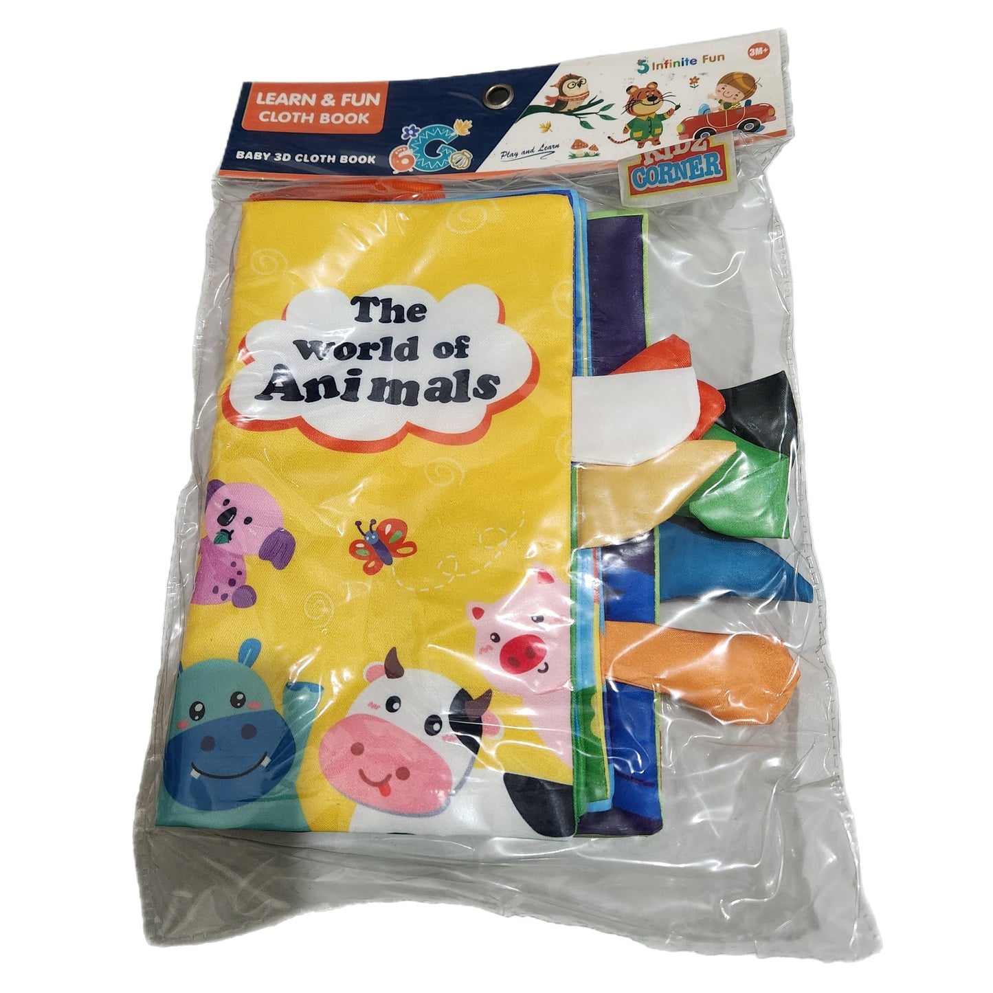 Cloth Book - The World of Animals
