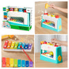 4 in 1 Pounding Game - Color Matching - Xylophone - Rolling Ball Game