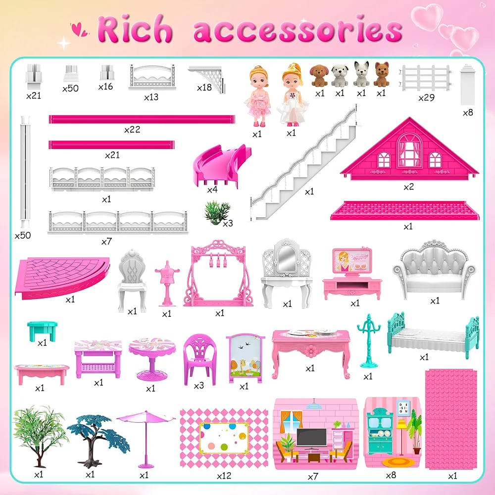 Fashion Villa - Multiple Scenes - Rich Accessories