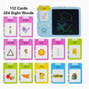 Card Reader & Writing Board - 112 Cards - 224 Words - Rechargeable Battery