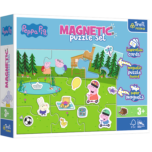 Magnetic Puzzle Set - Peppa Pig - Trefl Primo