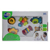 Rocking Rattles - 6 Pieces Set