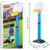 Basketball Stand - Indoor/Outdoor - 5 Levels Adjustable Height  - 170x49x46cm