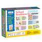 School Readiness Kit Alphabet - Board Book - 26 Sets of Match Ups - Alphabet Wall Chart - 2 Activity Books - Board Game