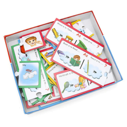 Let's Find Out ANALOGIES - 18 Two Piece Match Ups