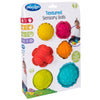 Textured Sensory Balls - 6 Balls in a Range of Sizes, Colours and Textures