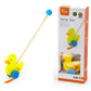 Wooden Push Toy - Duck
