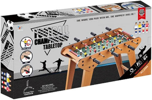 Wooden Table Football Stand - Baby Foot 80x61x36cm