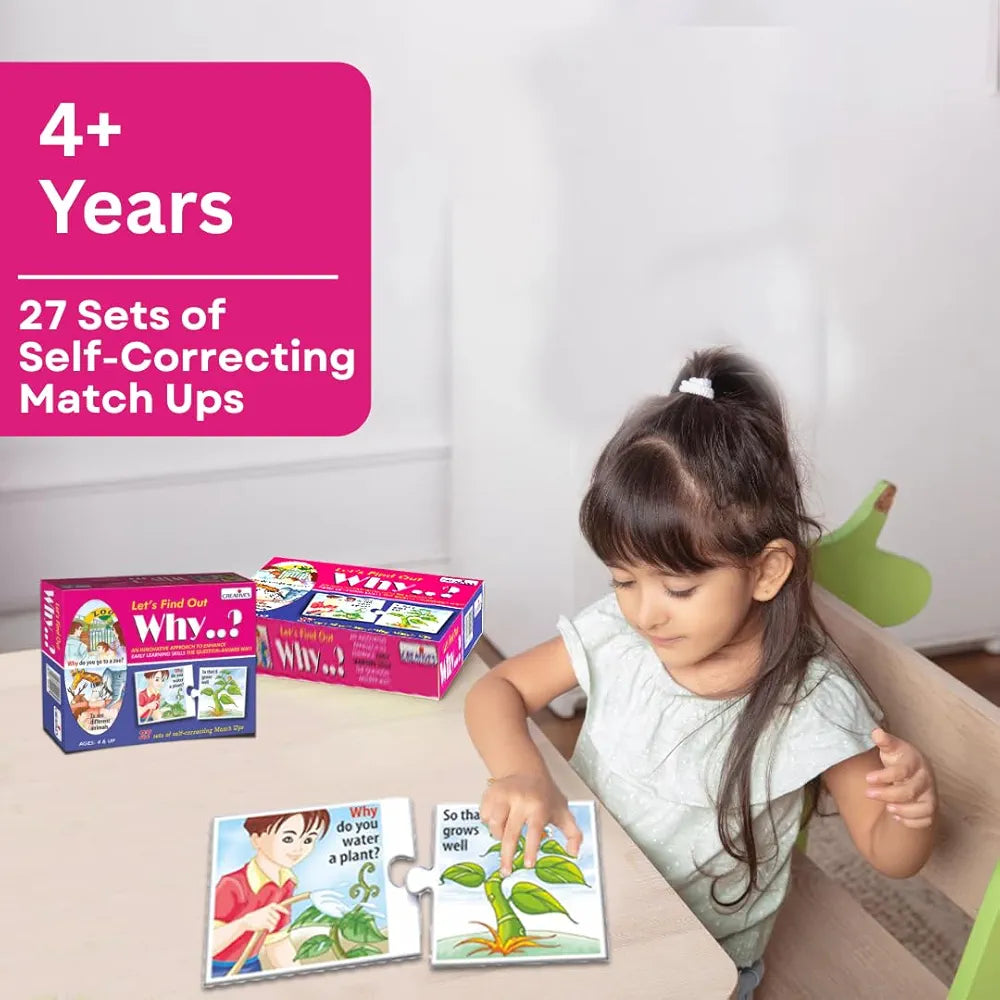 Let's Find Out WHY - Educational puzzles - 27 match up sets