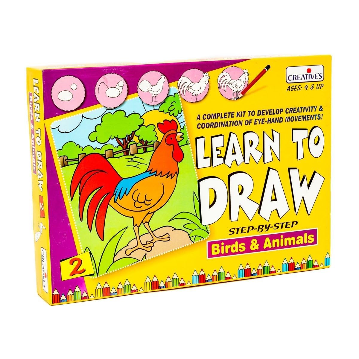 Learn to Draw Kit - Birds and Animals