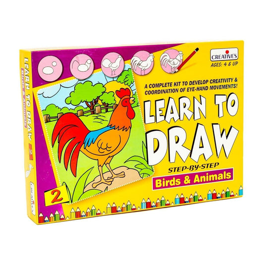 Learn to Draw Kit - Birds and Animals