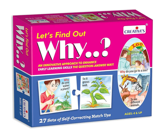 Let's Find Out WHY - Educational puzzles - 27 match up sets