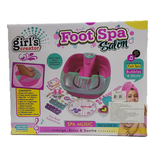 Foot Spa Salon - Bubbles & Music