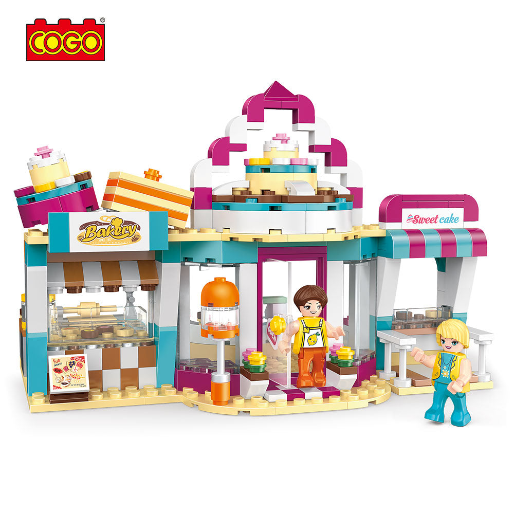 Girls Bakery Store - Building Blocks - 348 Pieces