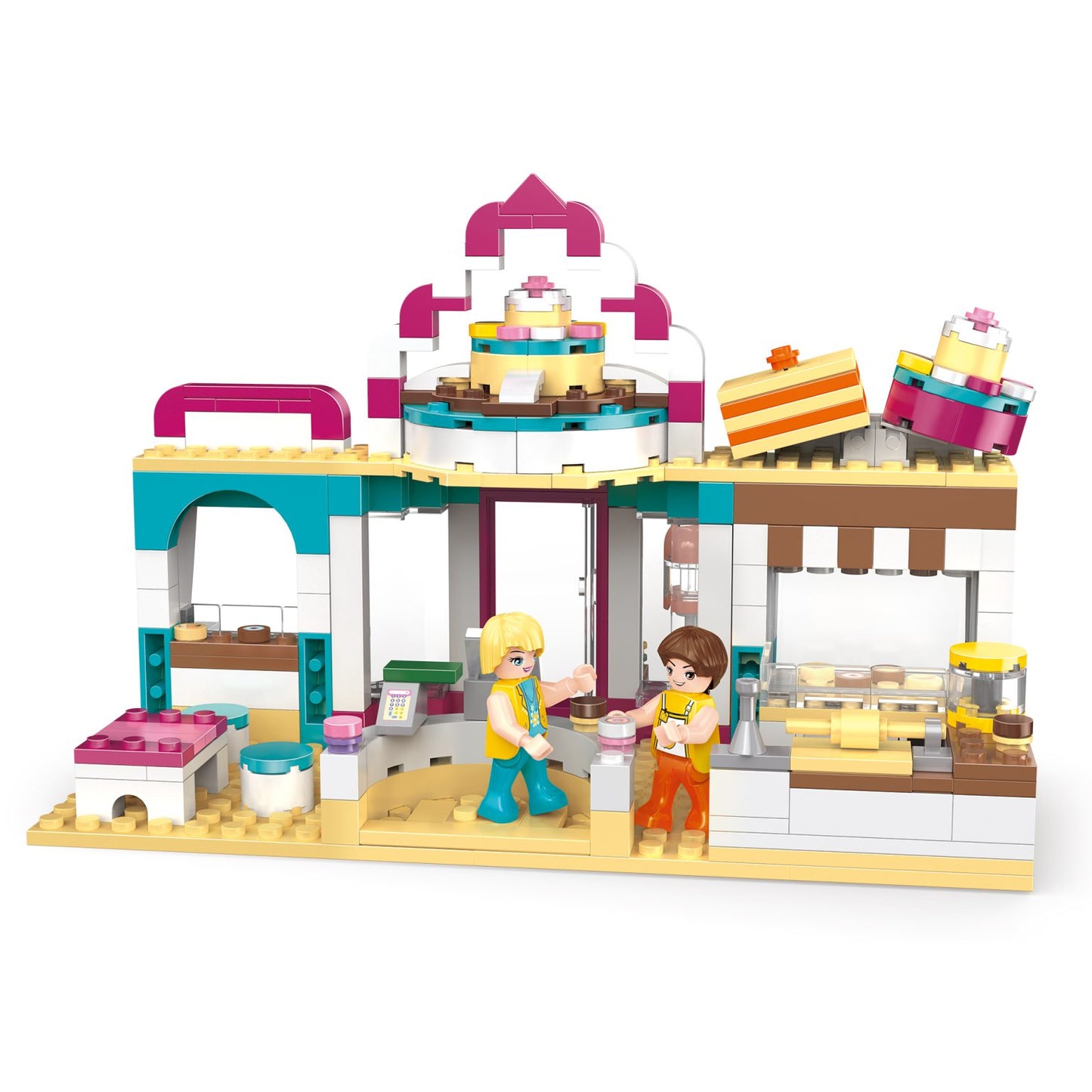 Girls Bakery Store - Building Blocks - 348 Pieces