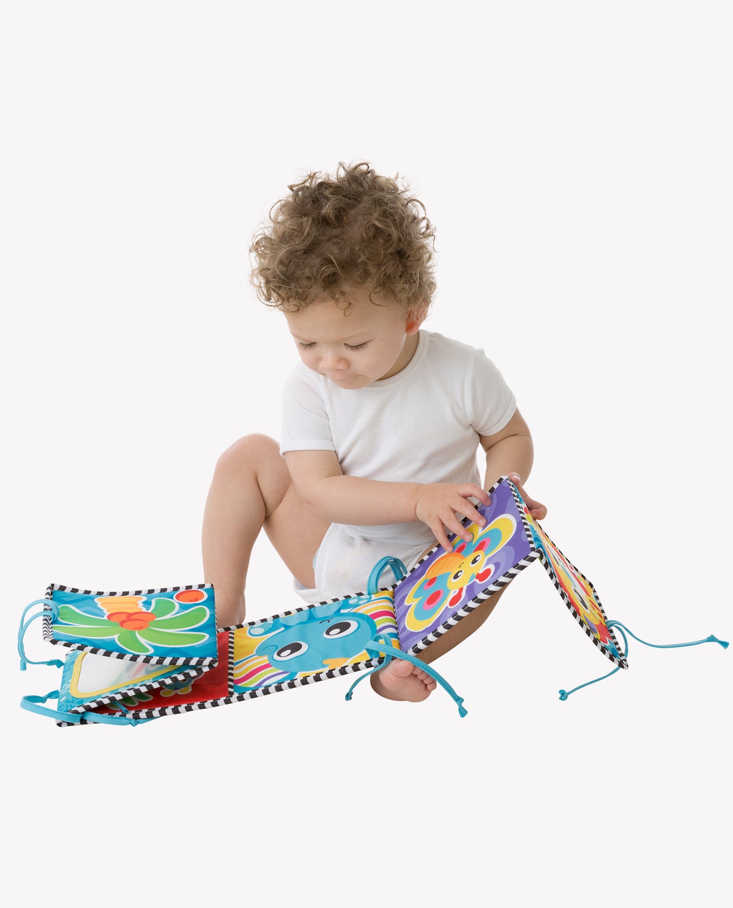 Convertible Tummy Time Mirror and Book - 100 cm x 16.5 cm