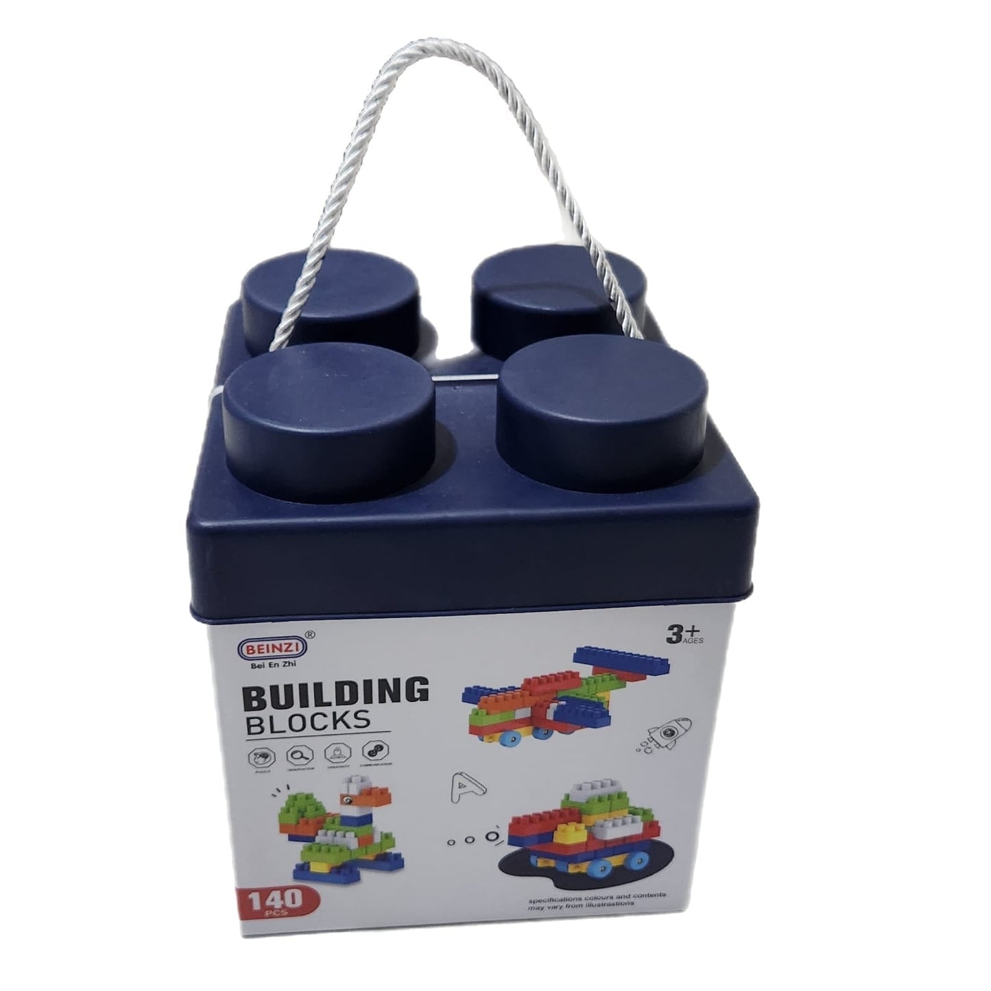 Building Blocks Box - 140 Pieces