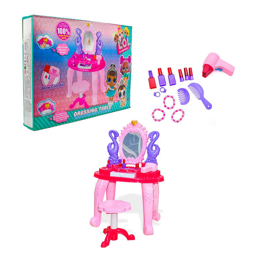 Dressing Table Set - Magic Mirror - Hair Dryer