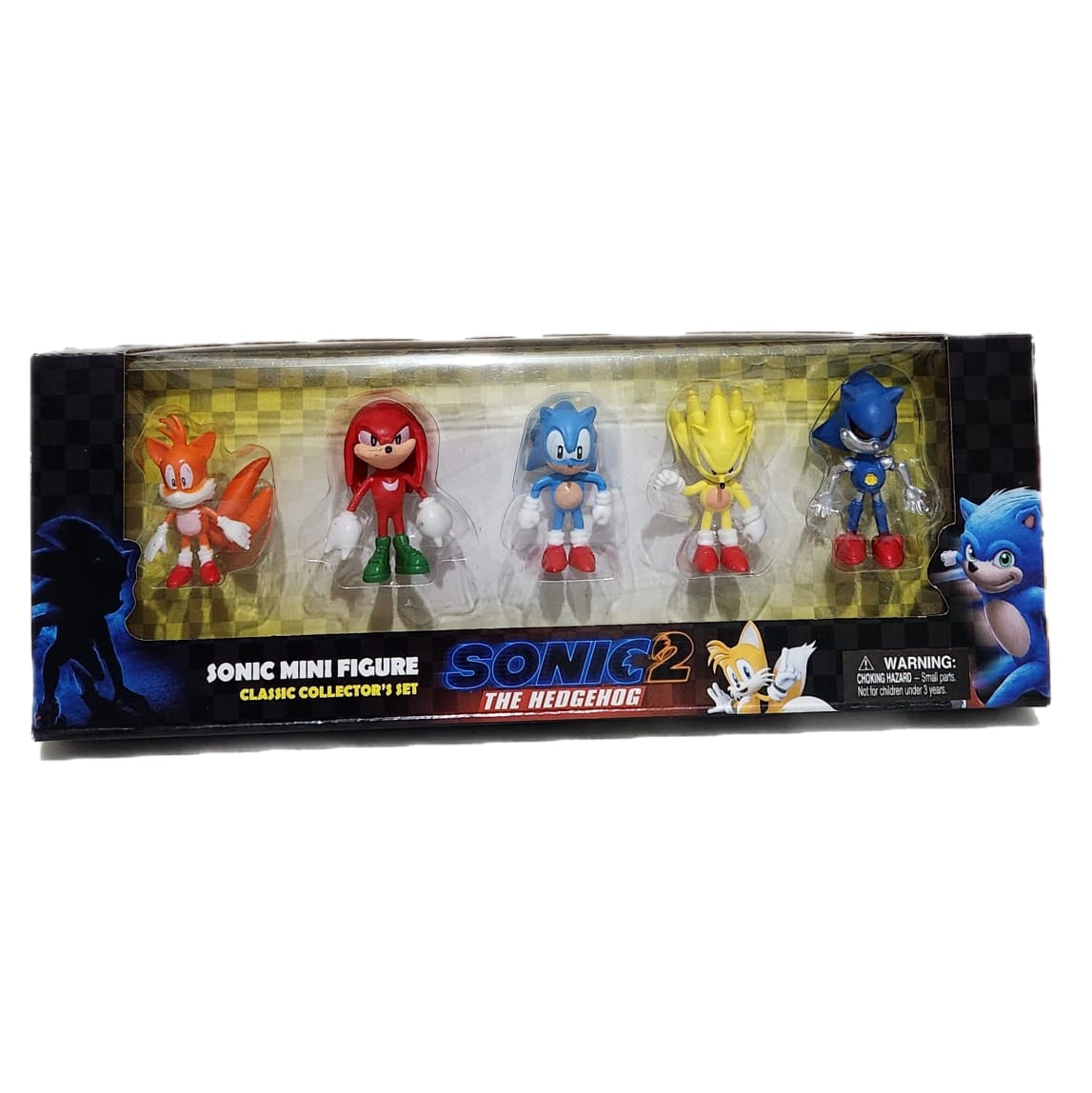 Sonic The Hedgehog - 5 Mini Figures - Classic Collector Set