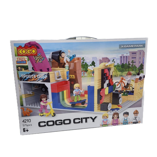 Building Blocks- City Game Park - 575 Pieces