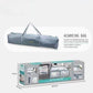 Baby Playpen 202x162x65cm Grey - Zippered Door - Storage Bag - 15 Colored Balls