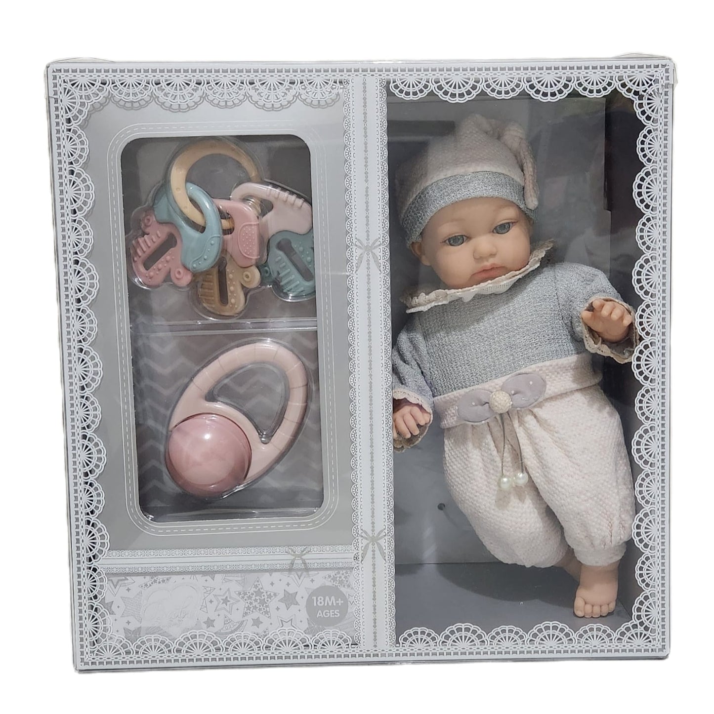 Baby Doll With Rattles and Teethers