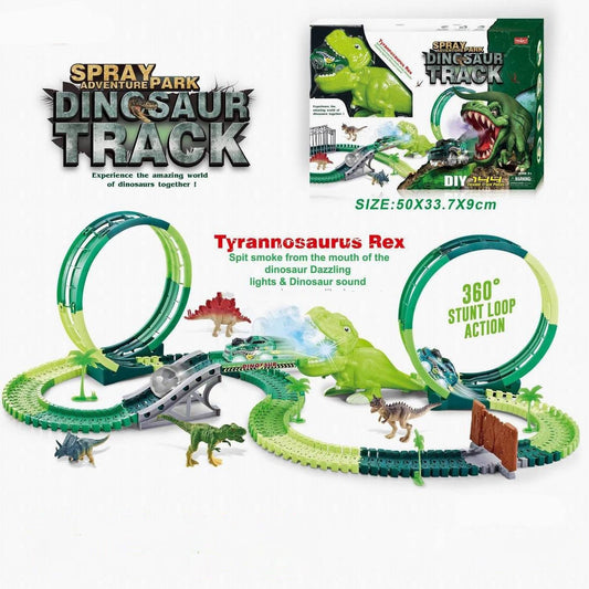 Dinosaur Track - 4 Dinosaurs - 175 Pieces