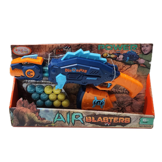 Dinosaur Gun Shooting Toy - 12 Balls