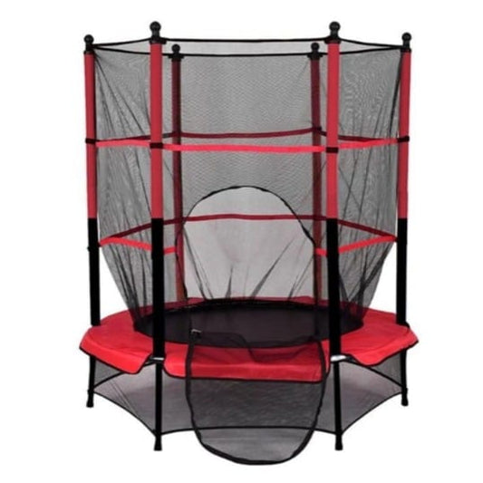 Trampoline With Safety Net