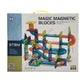 Magic Magnetic Blocks - 96 Pieces - Marble Run - Multiple Configurations