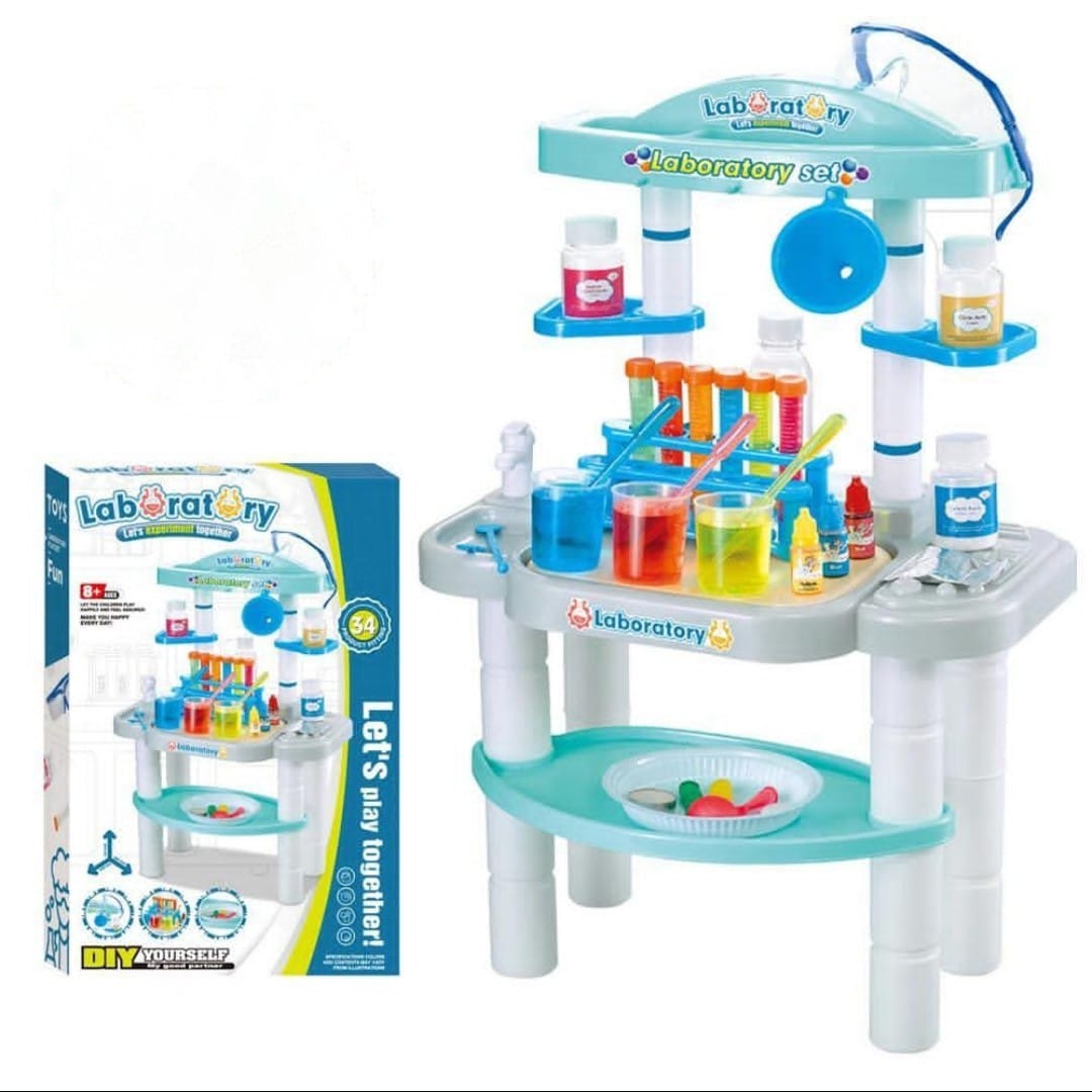 One Lab Set Laboratory Set - Chemistry Experiments – Jouets h toys