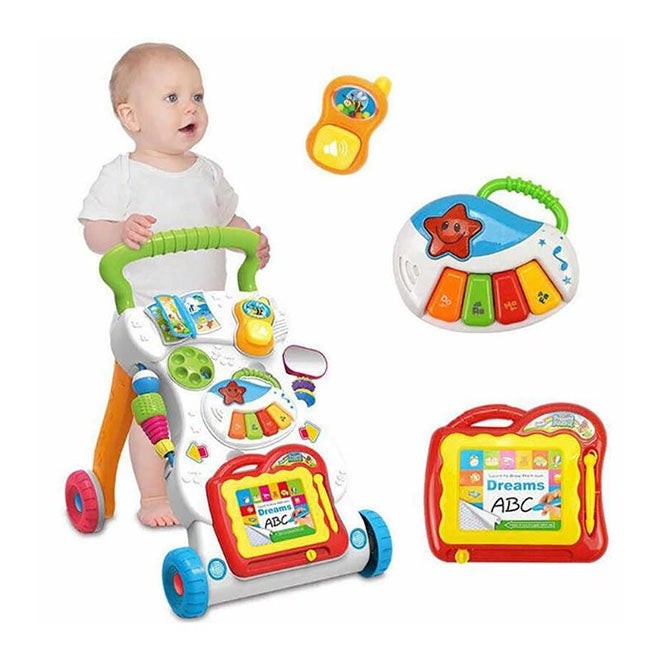 Baby Walker with Detachable Toys