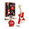 Wooden Drums and Guitar Playset