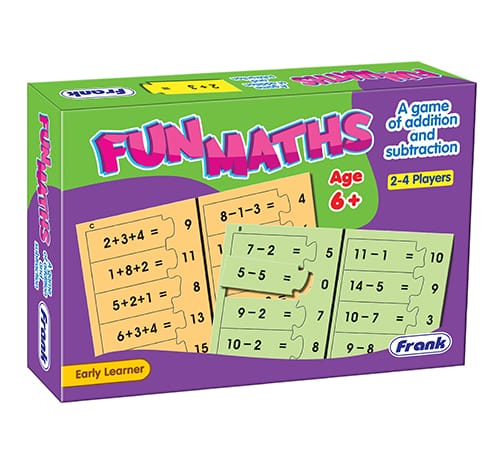 Fun Maths --- A Game of Addition and Substruction --- 2 to 4 Players